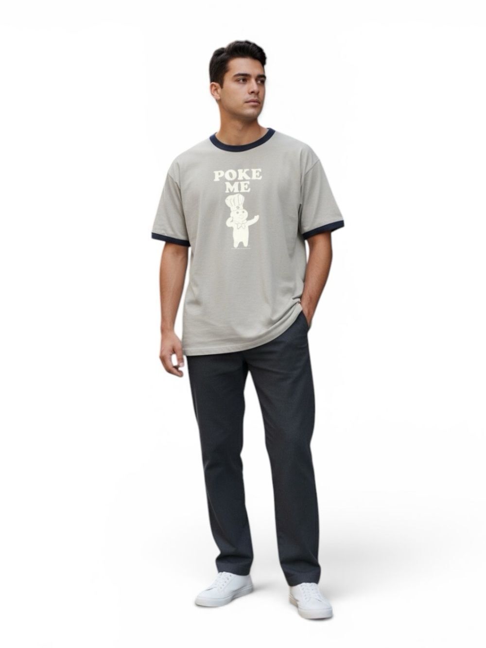Savvy Pillsbury Doughboy “Poke Me” T-shirt M